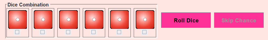Kivi Board Game - dice pattern reference guide