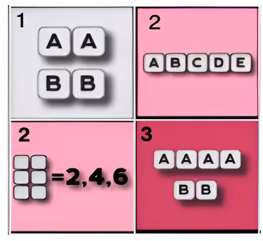 Kivi Board Game - grid cells highlighting matching patterns